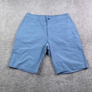 Rapha All Day Shorts Mens Medium Blue Cycling Performance Commuter Stretch Chino